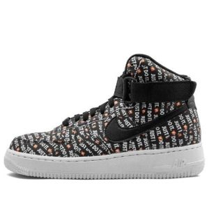 Nike Air Force 1 High Just Do It Black Orange