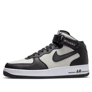 Nike Stussy x Air Force 1 Mid Black White