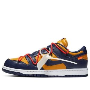 Nike OffWhite x Dunk Low University Gold