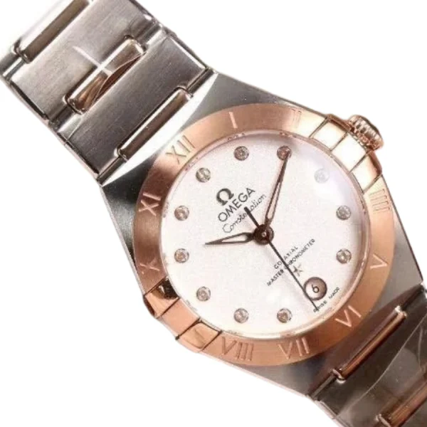 omega-constellation-steel-rose-gold-case-replica-3.webp
