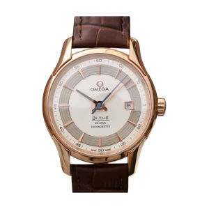 Omega De Ville Rose Gold Case Replica