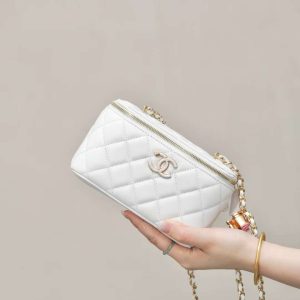 CHANEL 24A clutch with chain