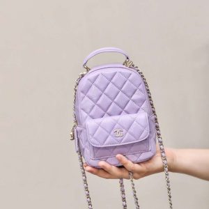 CHANEL 24C  Classic mini backpack