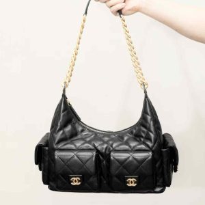 CHANEL Large Hobo Bag