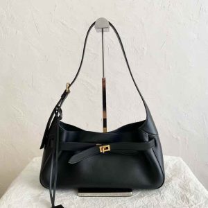 BALENCIAGA Women’s Bel Air Small Shoulder Bag in Soya