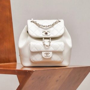 CHANEL Calfskin Duma Backpack